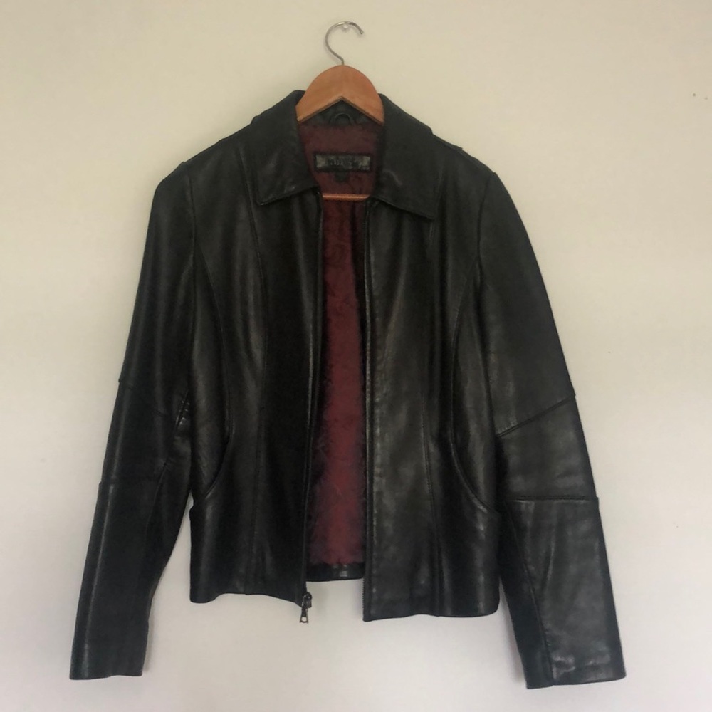 Leather jacket
